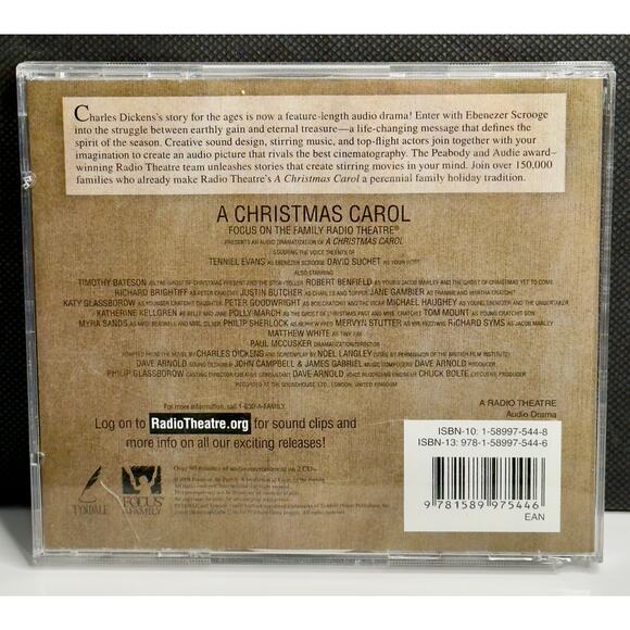 A Christmas Carol by Charles Dickens – Radio Theatre 2 CD Audio Drama 1996 - Picture 2 of 7